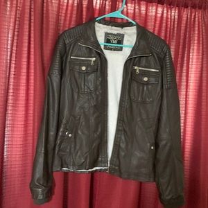 YMI Faux Leather Jacket